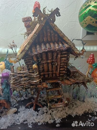 Ватные елочные игрушки#авторская работа#сказка