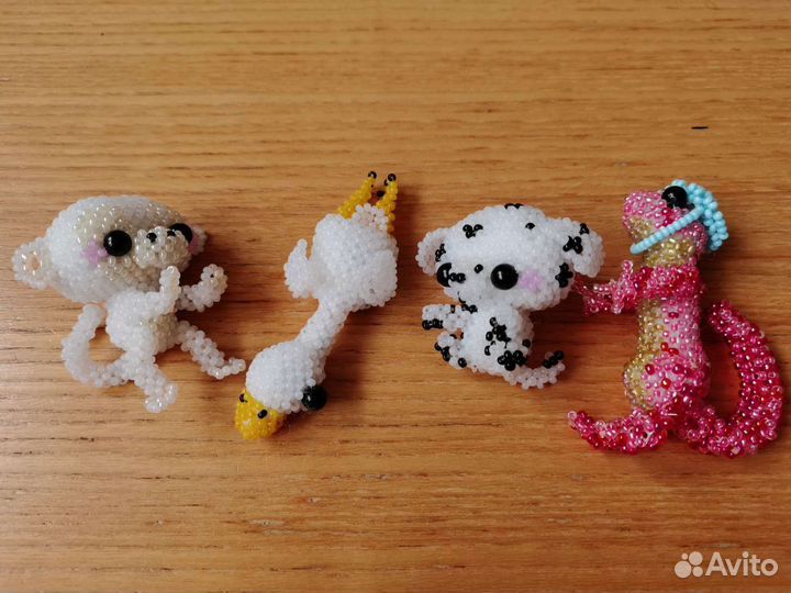 Фигурки из бисера