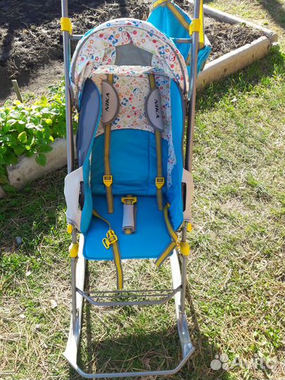 Санки-коляска Ника 3. Торг возможен