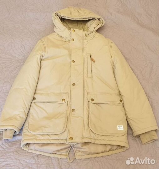 Парка зимняя для мальчиков 10 лет (140см рост)