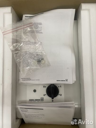 Регулятор скорости ziehl-abegg / systemair rkrd4E