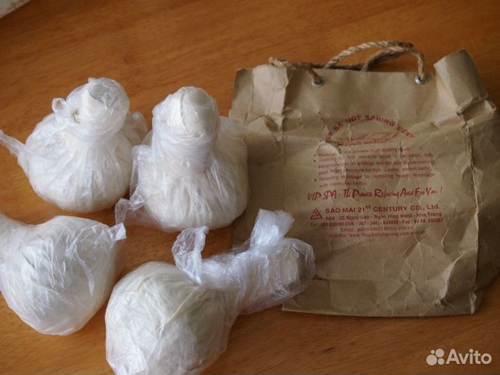 Травяные мешочки для массажа