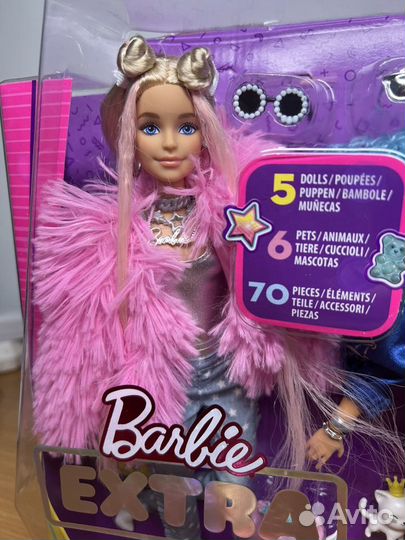 Набор 5 барби Barbie extra
