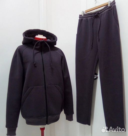 Мужской спортивный костюм флисовый