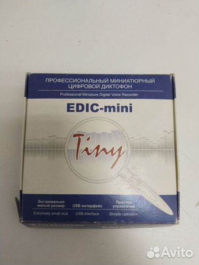 Edic-mini. Мини-Диктофон