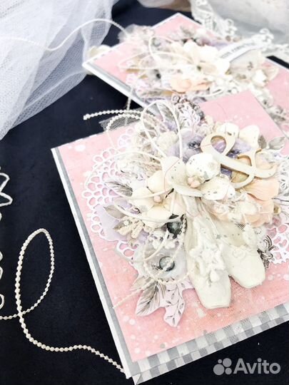 Открытка и коробочка для денег