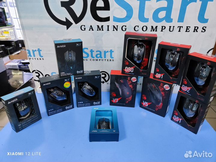 Игровые мышки (новые в упаковке)