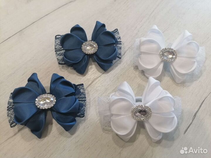 Школьные бантики ручной работы