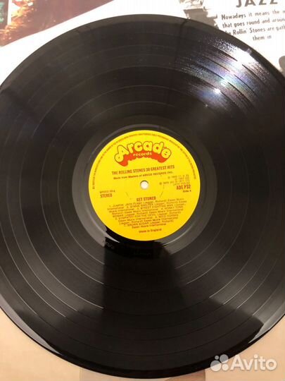 THE rolling stones GET stoned lp 1st Press