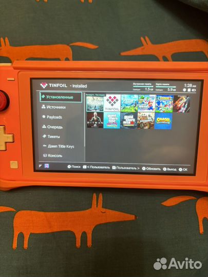 Nintendo switch lite