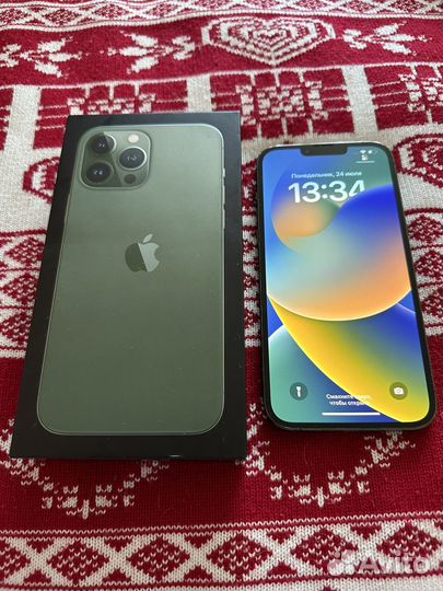 iPhone 13 Pro Max 256 Alpine Green 92 батарея
