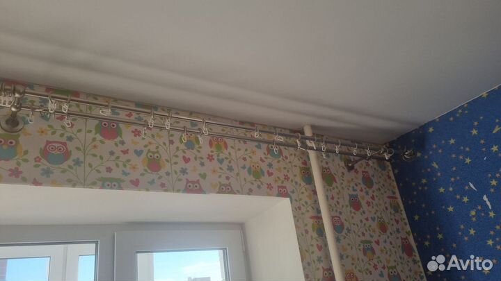 Карнизы для штор двухрядный