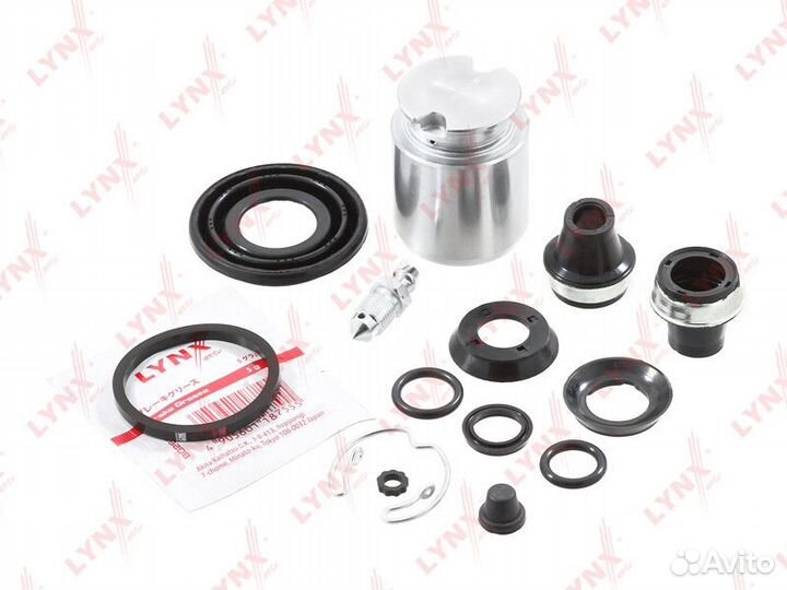 Ремкомплект тормозного суппорта с поршнем заднего