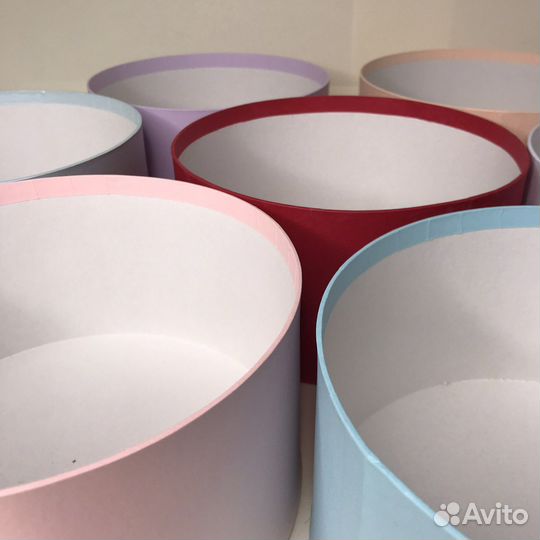 Шляпные коробки с прозрачной крышкой