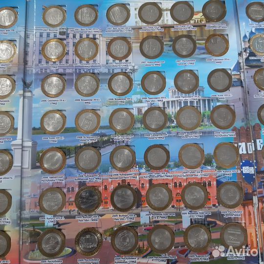 Коллекция Биметаллических монет