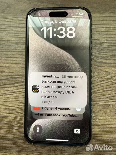 iPhone 15 Pro, 128 ГБ