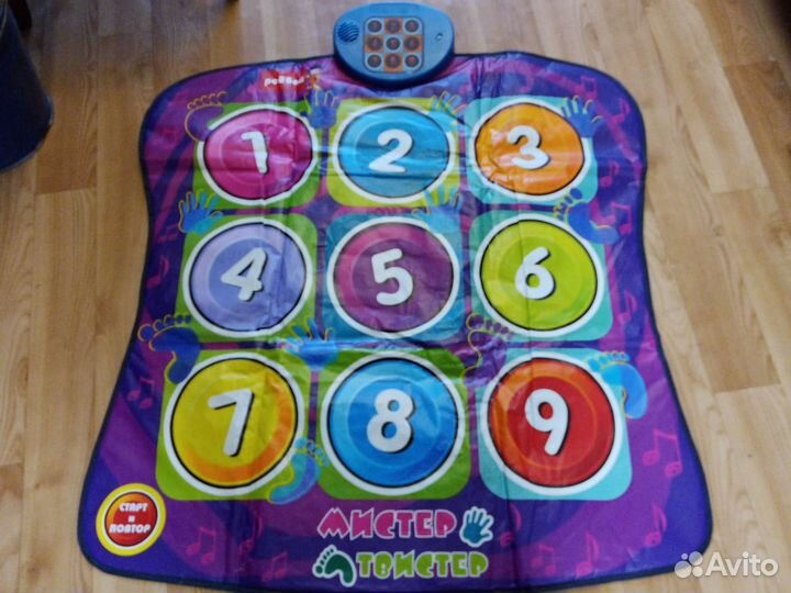 Напольная игра танцевальный коврик мистер твистер