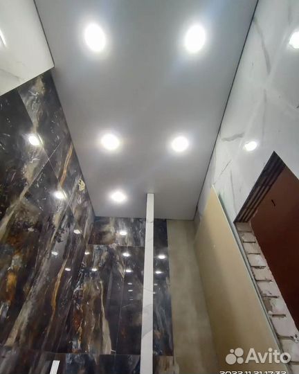 Натяжные потолки под ключ