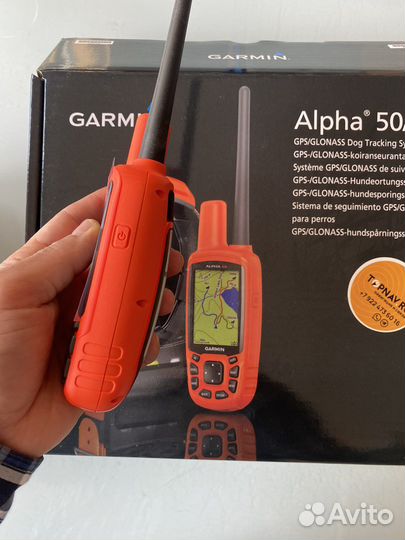Навигатор garmin alpha 50, без ошейника, rus
