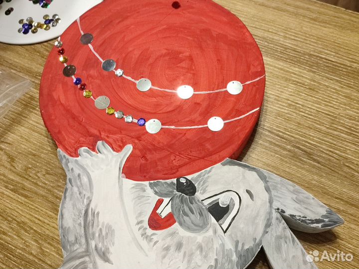 Новогодняя поделка в детский сад в школу