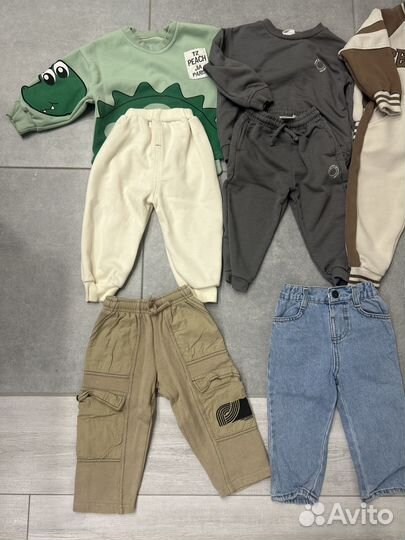 Вещи пакетом на мальчика 86 92