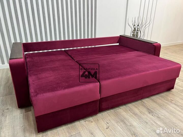 Комфортный угловой диван для гостинной