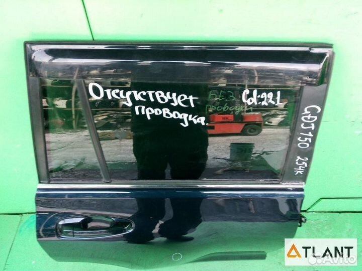 Дверь задний правый toyota prado