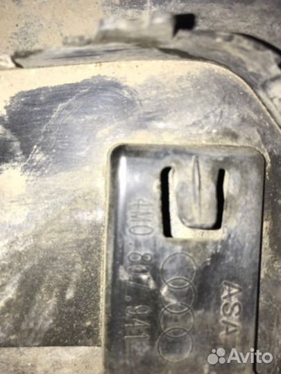 Юбка бампера задняя Audi Q7