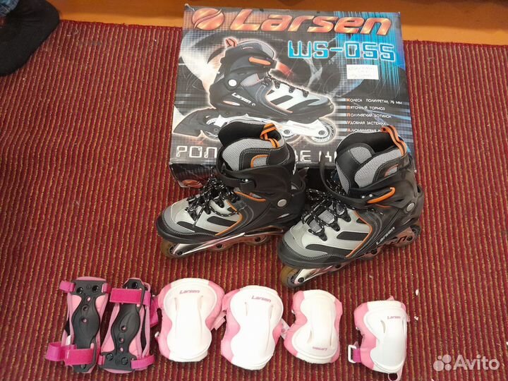 Ролики Larsen,размер 38