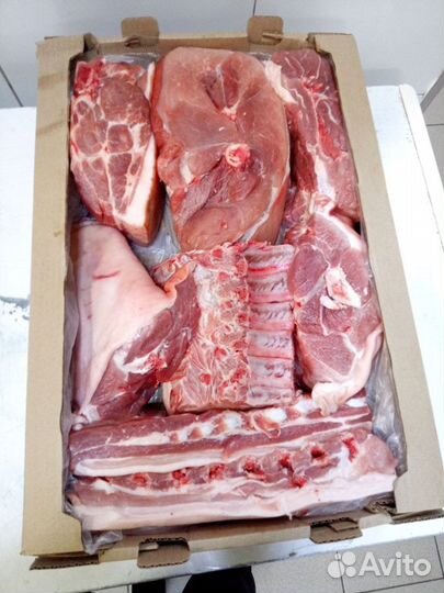 Свежая свинина в наборе 10-12 кг