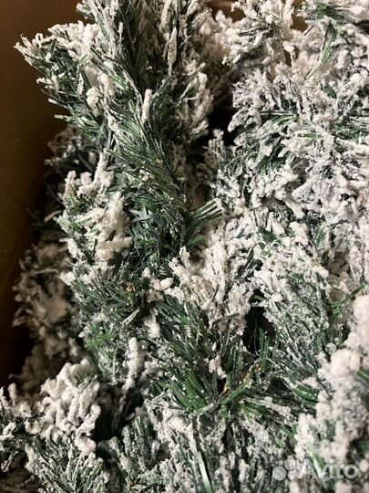 Ель искуственная заснеженная новая 180 и 210 см