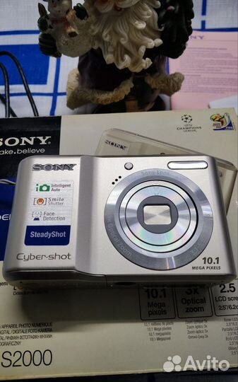 Цифровой фотоаппарат sony cyber shot DSC-S2000