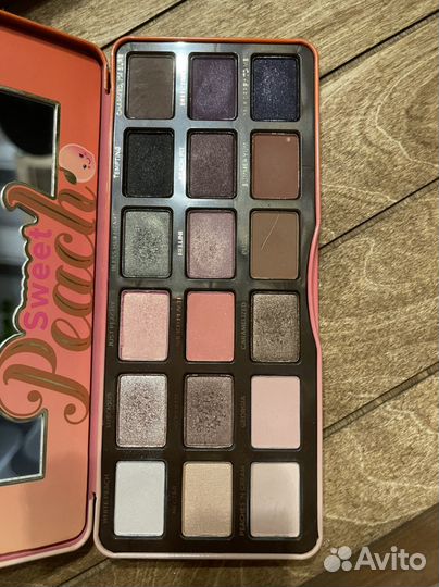 Too faced тени
