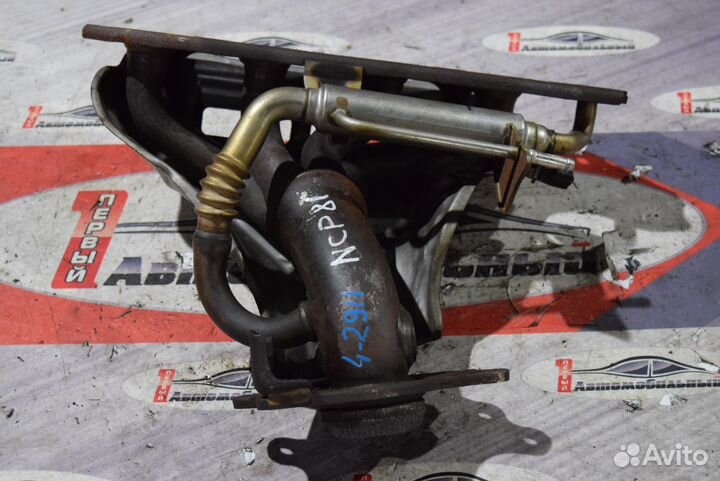 Выпускной коллектор c Toyota Sienta NCP81G 1NZ-FE