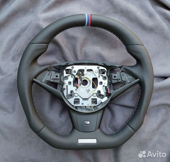 Руль бмв Е60 FT-tuning Триколор