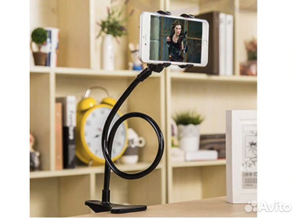 Держатель Смартфона над Столом Прищепка