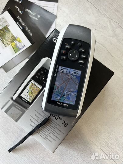 Навигатор Garmin Gpsmap 78 (с картами)