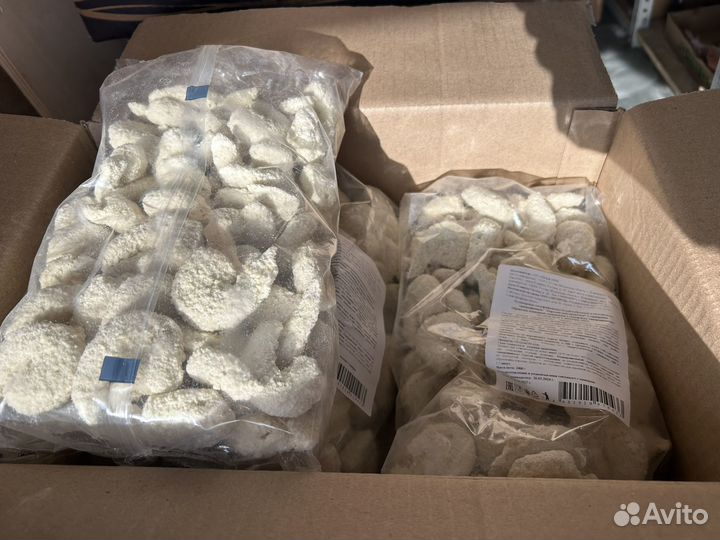 Креветки в кляре