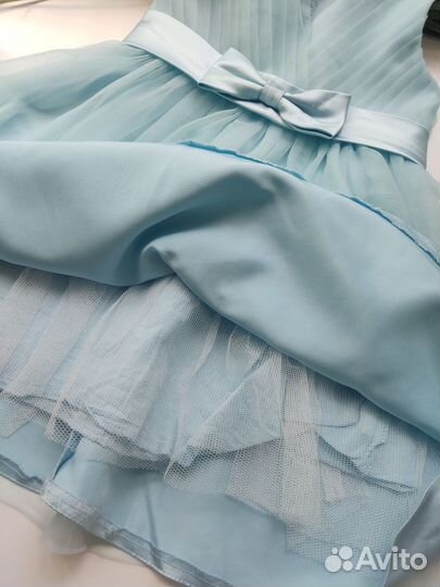 Нарядное платье для девочки 122