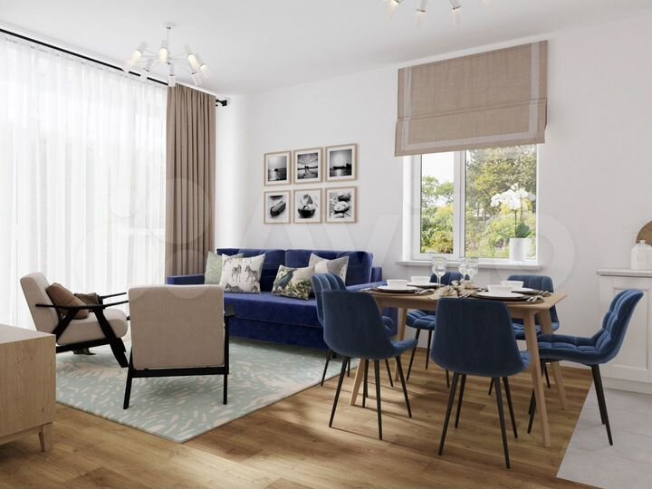 Коттедж 130 м² на участке 5,2 сот.