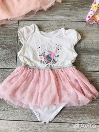 Платье боди для девочки