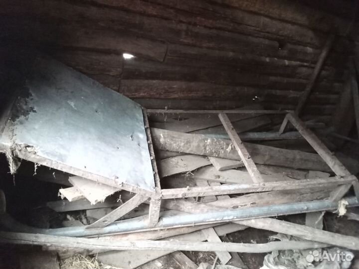 Сани телега для лошади