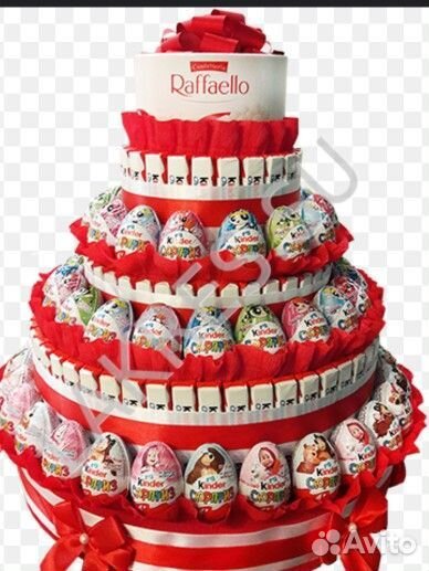 Торт из киндеров