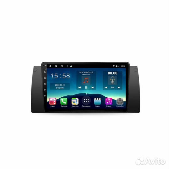 Магнитола BMW X5 E39 E53 1999-2006 Topway