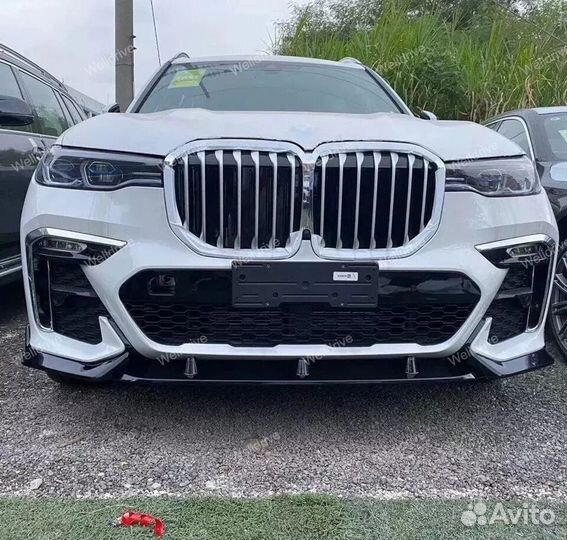 Обвес BMW X7 G07 со спойлерами черный