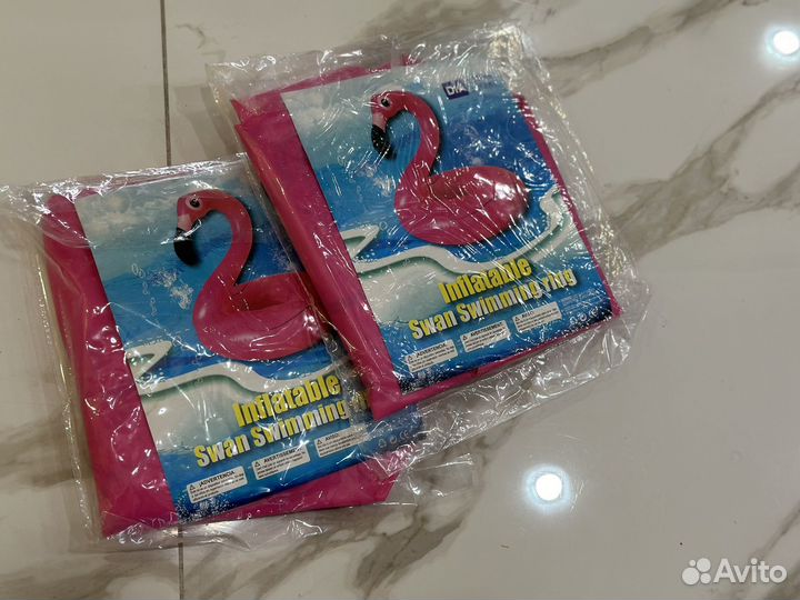 Надувной круг фламинго
