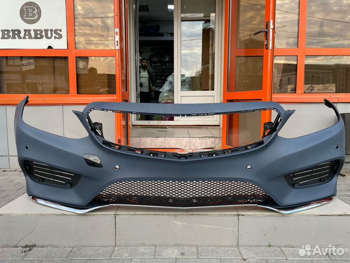 Бампер передний Mercedes w212 рестайлинг