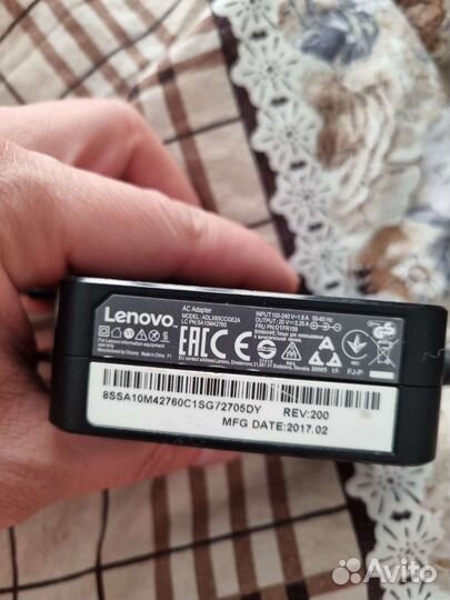 Зарядка для ноутбука lenovo
