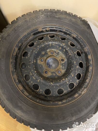 Зимняя резина с дисками r15
