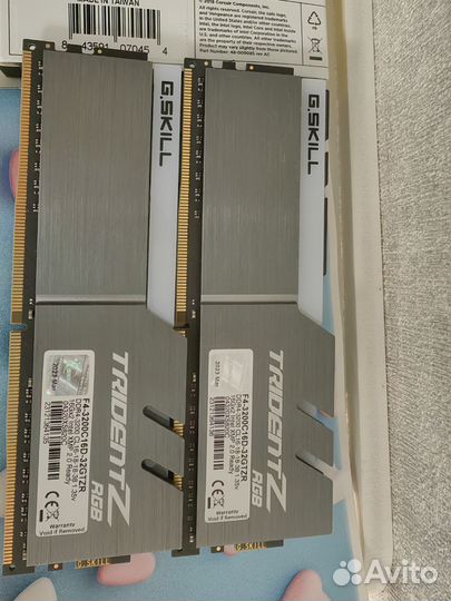 G.Skill trident Z RGB F4-3200C16D-32gtzr (днс)